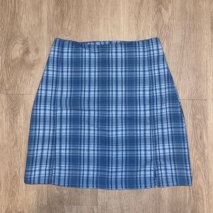 Brandy Melville Plaid Mini Skirt